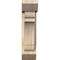 Ekena Millwork Olympic Slat Rough Sawn Bracket w/ Offset Brace, Douglas Fir, 6"W x 16"D x 24"H BKT0604X16X24OLY06RDF - alternate 3